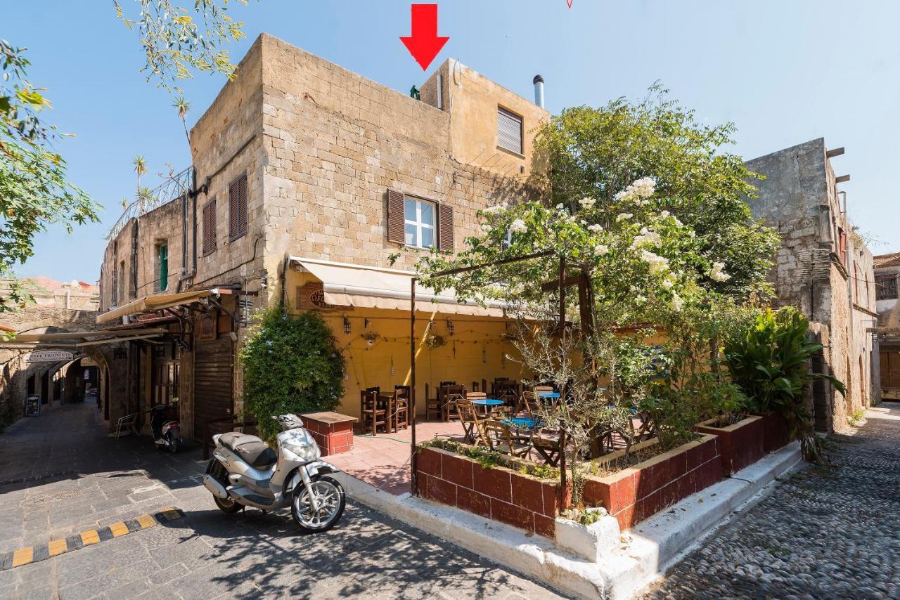 Centrale Apartment Old Town Rhodes City Exteriör bild